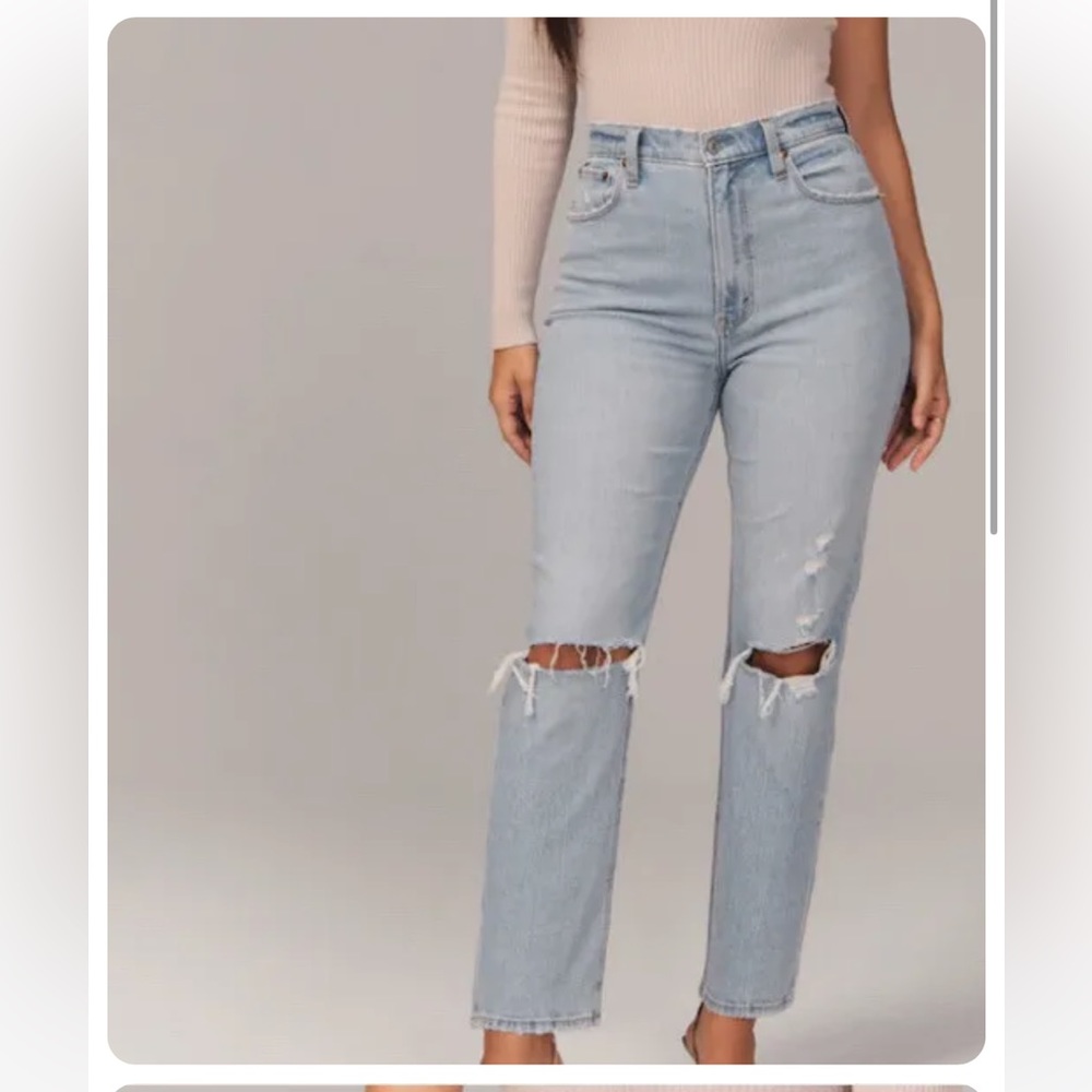 Women’s Curve Love Ultra High Rise Ankle Straight Jeans